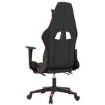PC, gaming si accesorii - Gaming - Accesorii gaming - Scaune gaming - Scaun de gaming de masaj, negru/portocaliu, piele eco - Infinity.ro