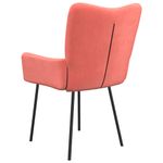Casa si Gradina - Mobilier - Scaune si fotolii - Scaune - Scaune de bucatarie, 2 buc., roz, catifea - Infinity.ro