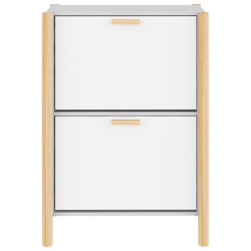 Casa si Gradina - Mobilier - Organizare si depozitare - Organizator incaltaminte - Pantofar, alb, 57,5x33x80 cm, lemn compozit - Infinity.ro