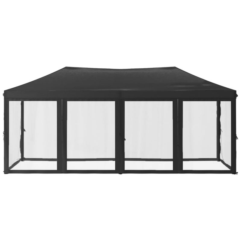Casa si Gradina - Gradina si terasa - Umbrele si pavilioane - Pavilioane - Cort pliabil pentru petrecere, pereti laterali, antracit, 3x6 m - Infinity.ro