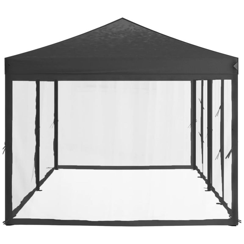 Casa si Gradina - Gradina si terasa - Umbrele si pavilioane - Pavilioane - Cort pliabil pentru petrecere, pereti laterali, antracit, 3x6 m - Infinity.ro