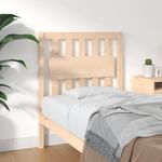 Casa si Gradina - Mobilier - Paturi si accesorii - Accesorii paturi - Tablie de pat, 80,5x4x100 cm, lemn masiv de pin - Infinity.ro