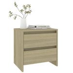 Casa si Gradina - Mobilier - Comode si corpuri - Noptiere - Noptiera, stejar sonoma, 45x34,5x44,5 cm, PAL - Infinity.ro