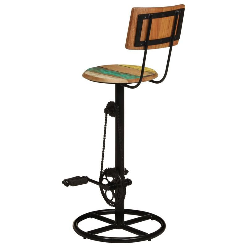 Casa si Gradina - Mobilier - Scaune si fotolii - Scaune - Scaune de bar, 2 buc., lemn masiv reciclat - Infinity.ro