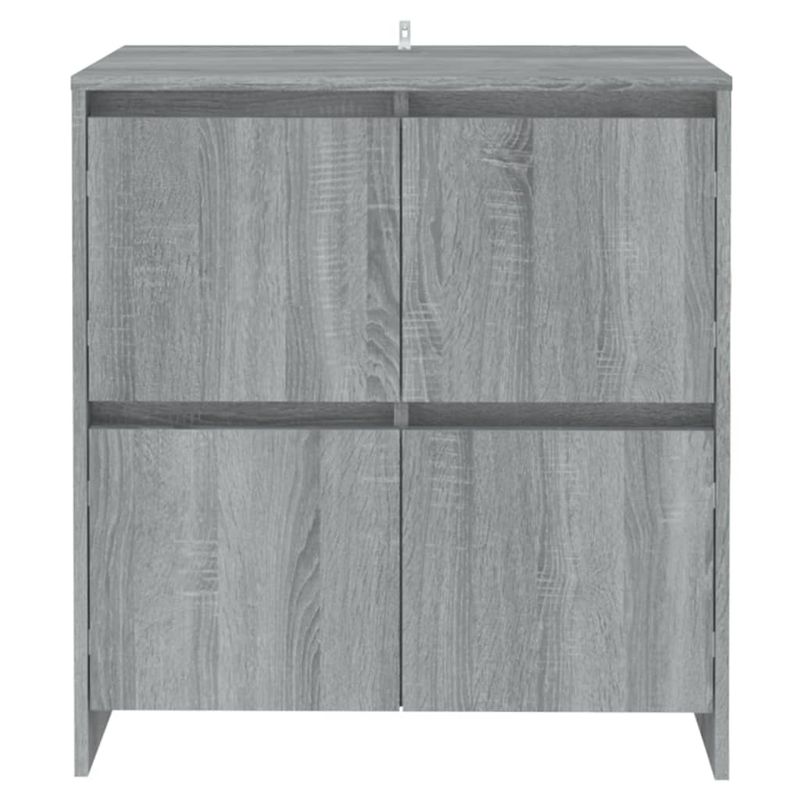 Casa si Gradina - Mobilier - Comode si corpuri - Comode - Servante, 2 buc, stejar sonoma gri, 70x41x75 cm, lemn prelucrat - Infinity.ro