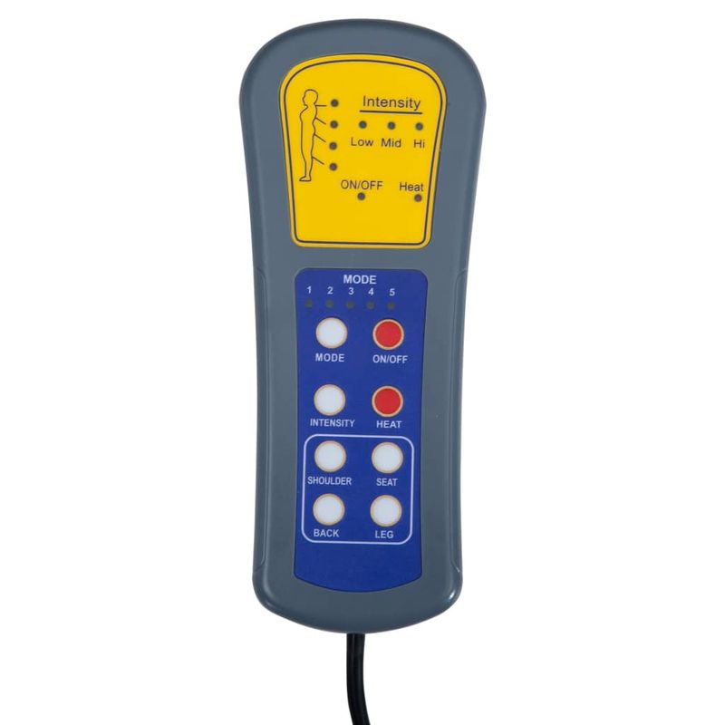 Ingrijire personala si Cosmetice - Sanatate si wellness - Articole wellness - Fotolii de masaj - Fotoliu de masaj electric rabatabil, negru, textil - Infinity.ro