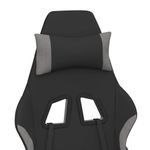 PC, gaming si accesorii - Gaming - Accesorii gaming - Scaune gaming - Scaun de jocuri, negru/gri deschis, textil - Infinity.ro