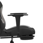 PC, gaming si accesorii - Gaming - Accesorii gaming - Scaune gaming - Scaun de jocuri, negru/gri deschis, textil - Infinity.ro