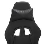 Casa si Gradina - Mobilier - Scaune si fotolii - Scaune - Scaun de jocuri, negru, piele ecologica - Infinity.ro