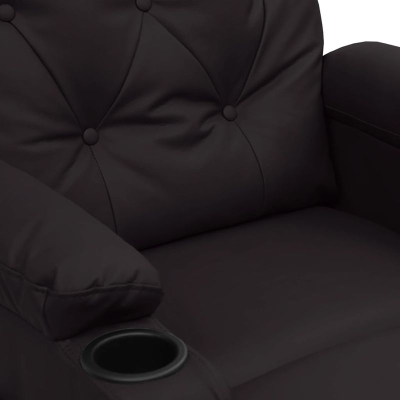 Casa si Gradina - Mobilier - Scaune si fotolii - Fotolii - Fotoliu cu ridicare, negru, piele ecologica - Infinity.ro
