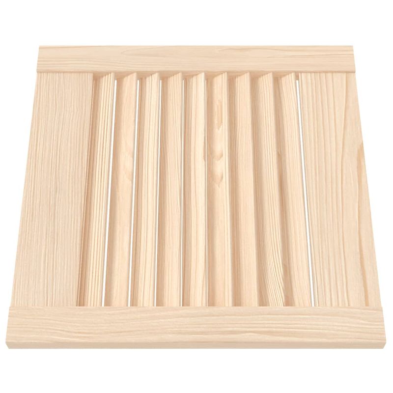 Casa si Gradina - Mobilier - Dulapuri si sifoniere - Dulapuri - Usa de dulap cu design lambriu, 5x39,4 cm lemn masiv pin, cantitate în pachet: 2, natural, mărime 39.5x39.4 cm - Infinity.ro