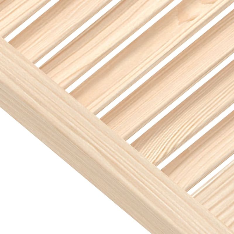 Casa si Gradina - Mobilier - Dulapuri si sifoniere - Dulapuri - Usa de dulap cu design lambriu, 5x39,4 cm lemn masiv pin, cantitate în pachet: 2, natural, mărime 39.5x39.4 cm - Infinity.ro