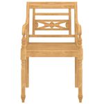 Casa si Gradina - Gradina si terasa - Mobilier exterior - Seturi mobila gradina - Set mobilier gradina, 4 piese, lemn masiv de tec - Infinity.ro