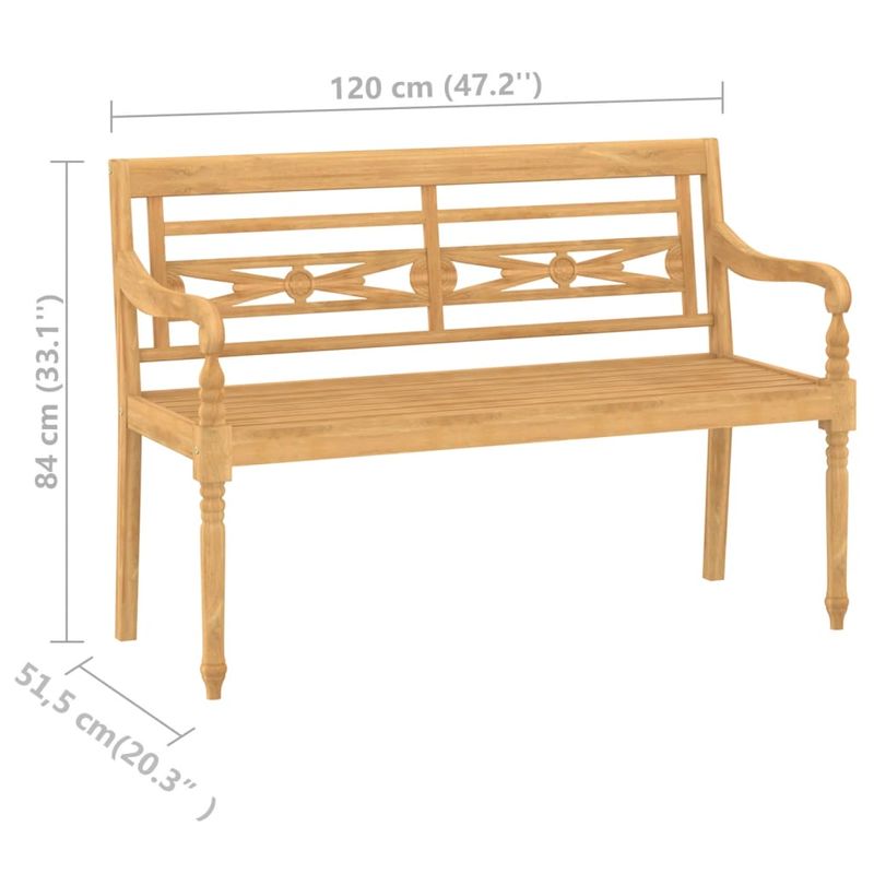 Casa si Gradina - Gradina si terasa - Mobilier exterior - Seturi mobila gradina - Set mobilier gradina, 4 piese, lemn masiv de tec - Infinity.ro