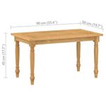 Casa si Gradina - Gradina si terasa - Mobilier exterior - Seturi mobila gradina - Set mobilier gradina, 4 piese, lemn masiv de tec - Infinity.ro