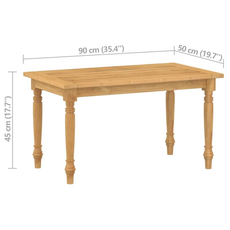 Casa si Gradina - Gradina si terasa - Mobilier exterior - Seturi mobila gradina - Set mobilier gradina, 4 piese, lemn masiv de tec - Infinity.ro