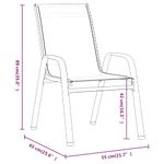 Casa si Gradina - Gradina si terasa - Mobilier exterior - Seturi mobila gradina - Set mobilier de gradina, 5 piese, maro si negru - Infinity.ro