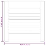 Casa si Gradina - Mobilier - Dulapuri si sifoniere - Dulapuri - Usa de dulap cu design lambriu, 5x39,4 cm lemn masiv pin, cantitate în pachet: 2, natural, mărime 39.5x39.4 cm - Infinity.ro