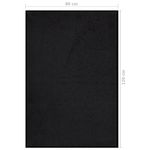 Casa si Gradina - Textile si covoare - Covoare - Covorase intrare - Covoras intrare, negru, 80x120 cm - Infinity.ro