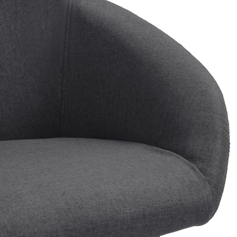 Casa si Gradina - Mobilier - Scaune si fotolii - Scaune - Scaun de birou pivotant, gri inchis, material textil - Infinity.ro
