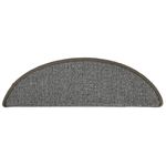 Casa si Gradina - Textile si covoare - Covoare - Covoare casa - Covorase pentru trepte scara, 15 buc., gri, 56x17x3 cm - Infinity.ro