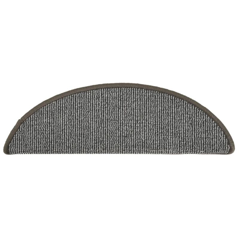 Casa si Gradina - Textile si covoare - Covoare - Covoare casa - Covorase pentru trepte scara, 15 buc., gri, 56x17x3 cm - Infinity.ro