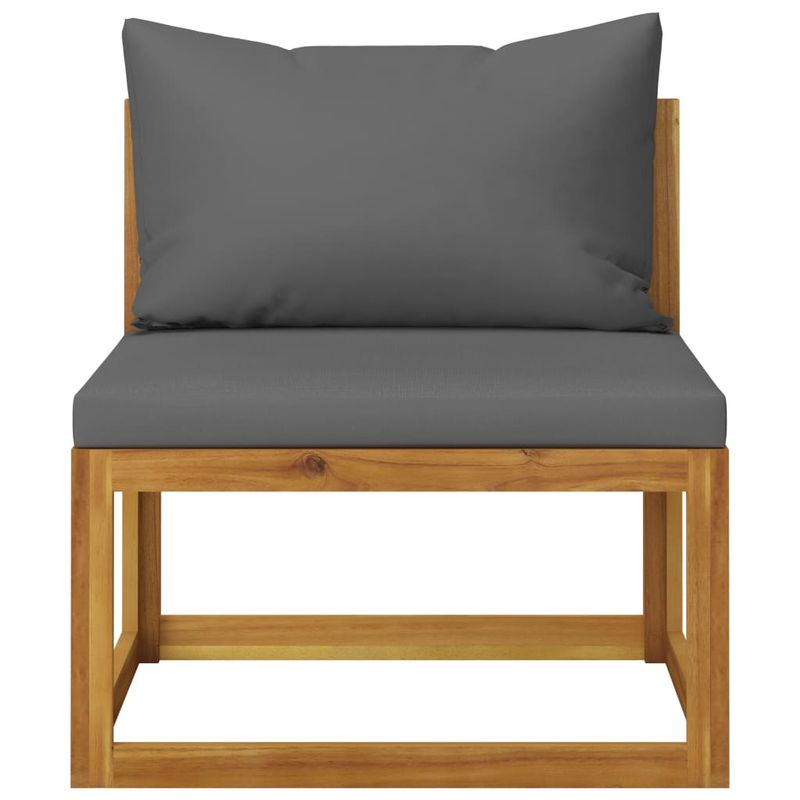 Casa si Gradina - Gradina si terasa - Mobilier exterior - Seturi mobila gradina - Set mobilier gradina cu perne, 5 piese, lemn masiv acacia - Infinity.ro
