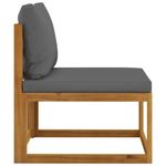 Casa si Gradina - Gradina si terasa - Mobilier exterior - Seturi mobila gradina - Set mobilier gradina cu perne, 5 piese, lemn masiv acacia - Infinity.ro