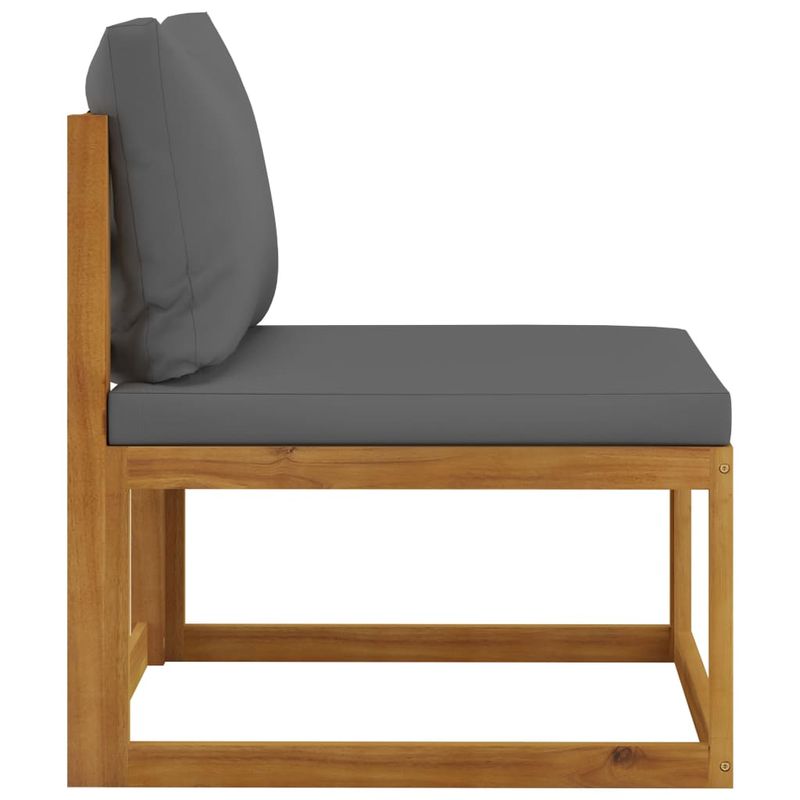 Casa si Gradina - Gradina si terasa - Mobilier exterior - Seturi mobila gradina - Set mobilier gradina cu perne, 5 piese, lemn masiv acacia - Infinity.ro