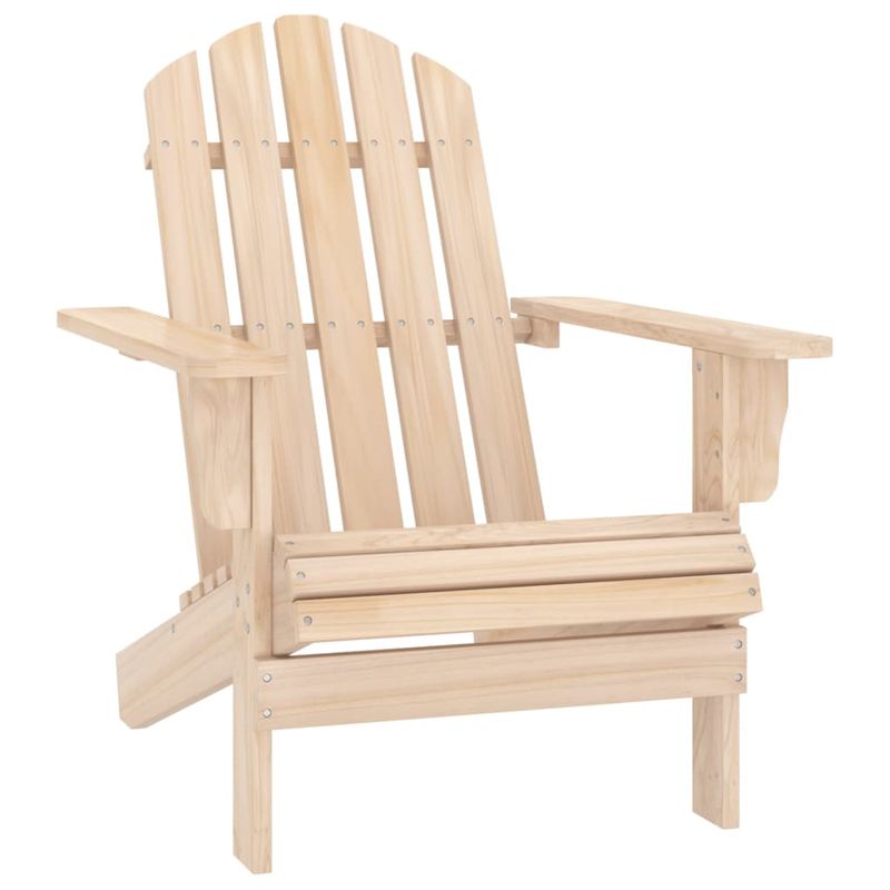 Casa si Gradina - Gradina si terasa - Mobilier exterior - Seturi mobila gradina - Scaun de gradina Adirondack cu masa, lemn masiv de brad - Infinity.ro