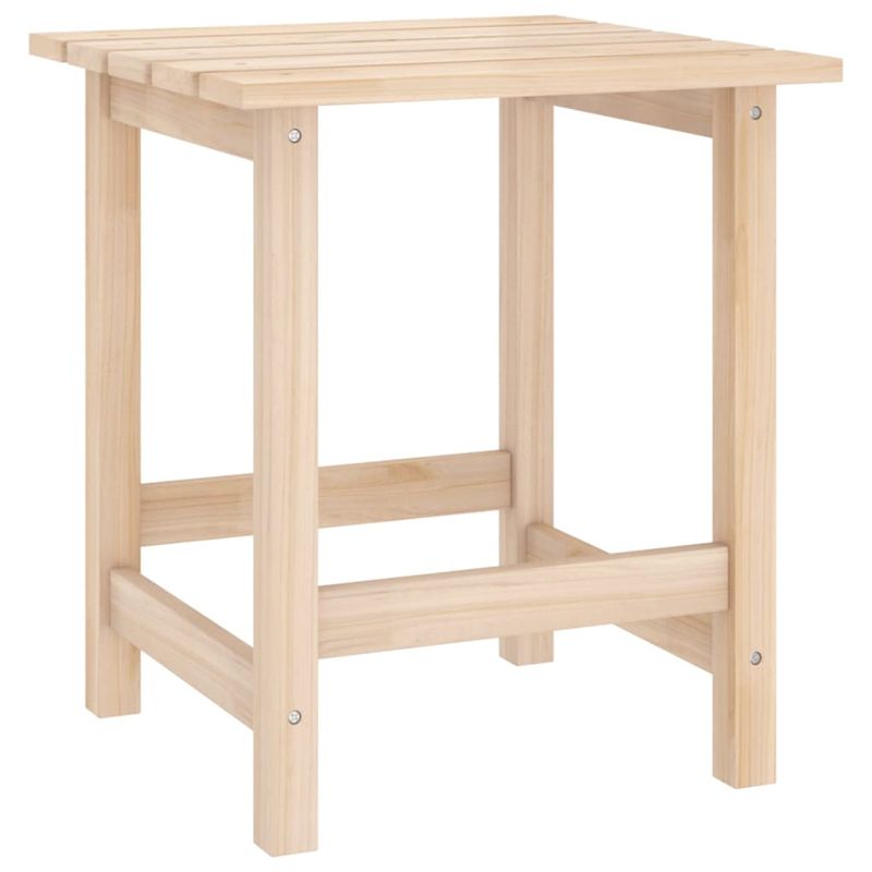 Casa si Gradina - Gradina si terasa - Mobilier exterior - Seturi mobila gradina - Scaun de gradina Adirondack cu masa, lemn masiv de brad - Infinity.ro