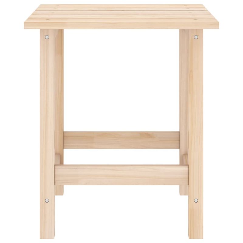 Casa si Gradina - Gradina si terasa - Mobilier exterior - Seturi mobila gradina - Scaun de gradina Adirondack cu masa, lemn masiv de brad - Infinity.ro