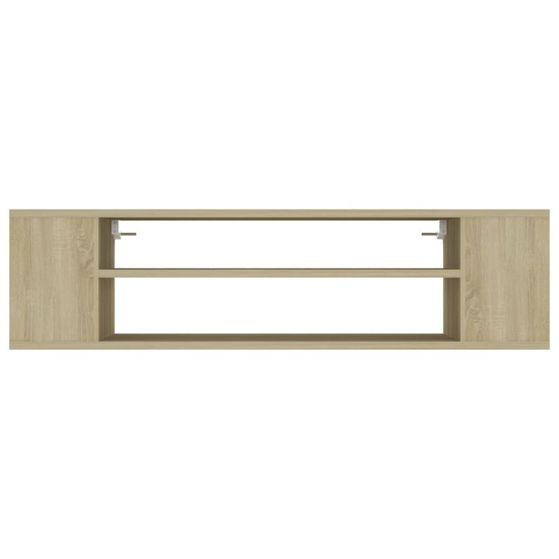 Casa si Gradina - Mobilier - Comode si corpuri - Comode - Dulap TV suspendat, stejar Sonoma, 100x30x26,5 cm, PAL - Infinity.ro