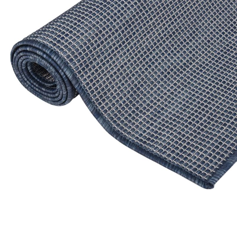Casa si Gradina - Textile si covoare - Covoare - Covoare casa - Covor de exterior, albastru, 80x250 cm, tesatura plata - Infinity.ro