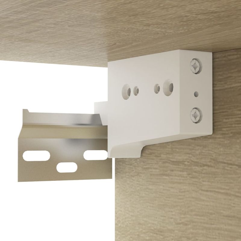 Casa si Gradina - Mobilier - Comode si corpuri - Comode - Dulap TV suspendat, stejar Sonoma, 100x30x26,5 cm, PAL - Infinity.ro