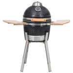 Casa si Gradina - Gradina si terasa - Gratare si accesorii - Gratare de gradina - Gratar Kamado cu afumatoare din ceramica 81 cm - Infinity.ro