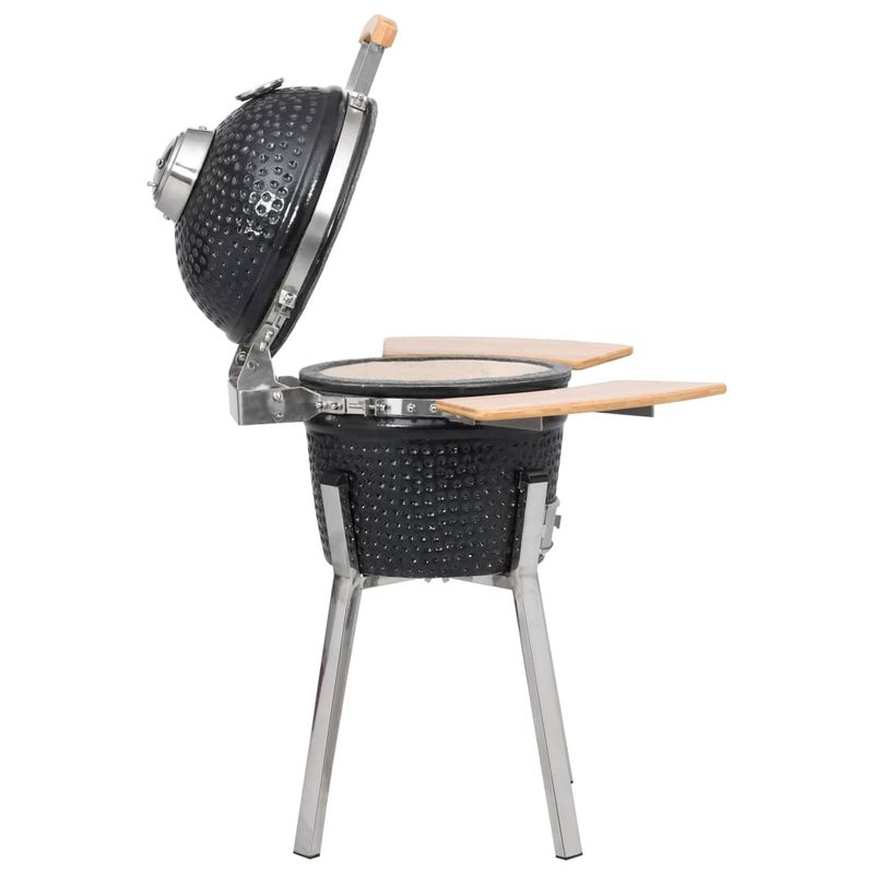 Casa si Gradina - Gradina si terasa - Gratare si accesorii - Gratare de gradina - Gratar Kamado cu afumatoare din ceramica 81 cm - Infinity.ro