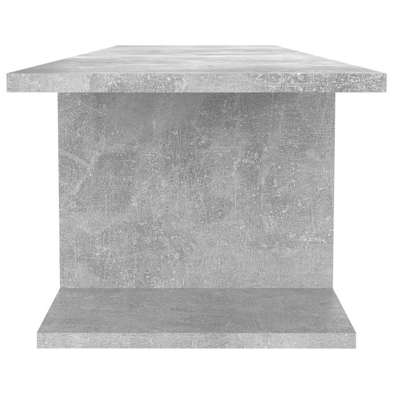 Casa si Gradina - Mobilier - Comode si corpuri - Comode - Dulap TV montaj pe perete, gri beton, 103x30x26,5 cm - Infinity.ro