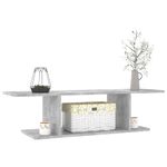 Casa si Gradina - Mobilier - Comode si corpuri - Comode - Dulap TV montaj pe perete, gri beton, 103x30x26,5 cm - Infinity.ro