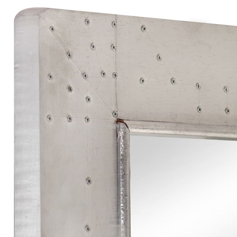 Casa si Gradina - Decoratiuni - Oglinzi - Oglinda, design aviator, 110x50 cm, metal - Infinity.ro