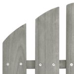 Casa si Gradina - Gradina si terasa - Mobilier exterior - Seturi mobila gradina - Scaun de gradina Adirondack cu masa&otoman, gri, lemn brad - Infinity.ro