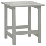 Casa si Gradina - Gradina si terasa - Mobilier exterior - Seturi mobila gradina - Scaun de gradina Adirondack cu masa&otoman, gri, lemn brad - Infinity.ro