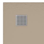 Casa si Gradina - Sanitare - Cazi si cabine de dus - Cadite dus - Cadita de dus, maro, 90x90 cm, SMC - Infinity.ro