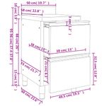 Casa si Gradina - Mobilier - Comode si corpuri - Corpuri bucatarie - Dulap de bucatarie comercial cu 2 sertare, otel inoxidabil - Infinity.ro
