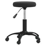 Casa si Gradina - Mobilier - Scaune si fotolii - Scaune - Scaune de bucatarie, negru, catifea - Infinity.ro