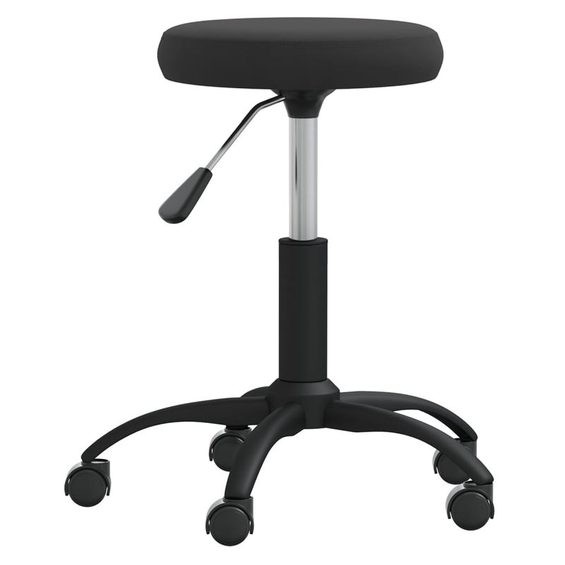 Casa si Gradina - Mobilier - Scaune si fotolii - Scaune - Scaune de bucatarie, negru, catifea - Infinity.ro