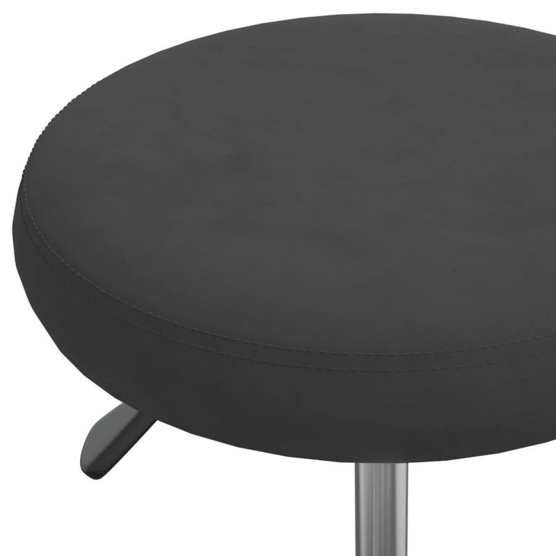Casa si Gradina - Mobilier - Scaune si fotolii - Scaune - Scaune de bucatarie, negru, catifea - Infinity.ro