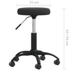 Casa si Gradina - Mobilier - Scaune si fotolii - Scaune - Scaune de bucatarie, negru, catifea - Infinity.ro