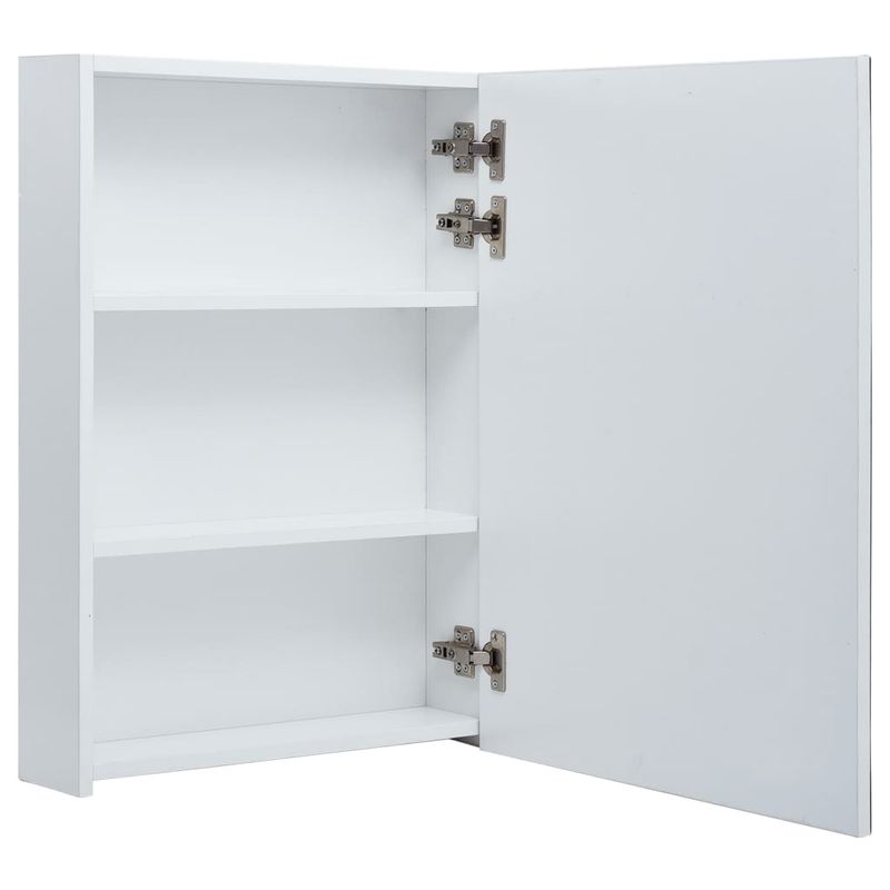 Casa si Gradina - Mobilier - Comode si corpuri - Masute de toaleta - Dulap de baie cu oglinda si LED-uri, 50 x 13 x 70 cm - Infinity.ro