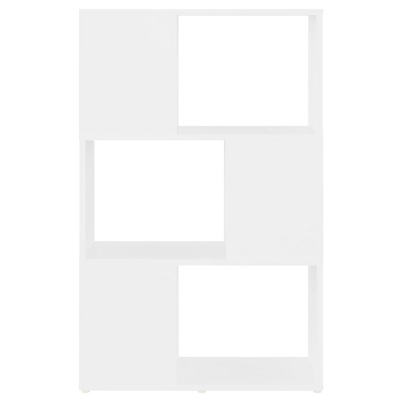 Casa si Gradina - Mobilier - Biblioteci si rafturi - Biblioteci - Biblioteca/Separator camera, alb, 60x24x94 cm, PAL - Infinity.ro